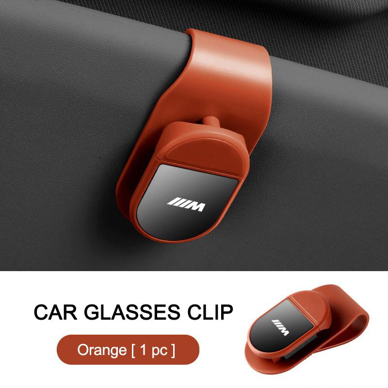 Car Sun Visor Glasses Holder Clip Storage Compact Eyeglasses Holder For Bmw F20 G20 G30 X1 X3 X4 X6 X7 G11 F16 G01 G02 Sticker YY8
