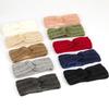 Fleece Lining Winter Headbands Wide Edge Hair Band Fashion Knitted Headbands  Hair Accessories
