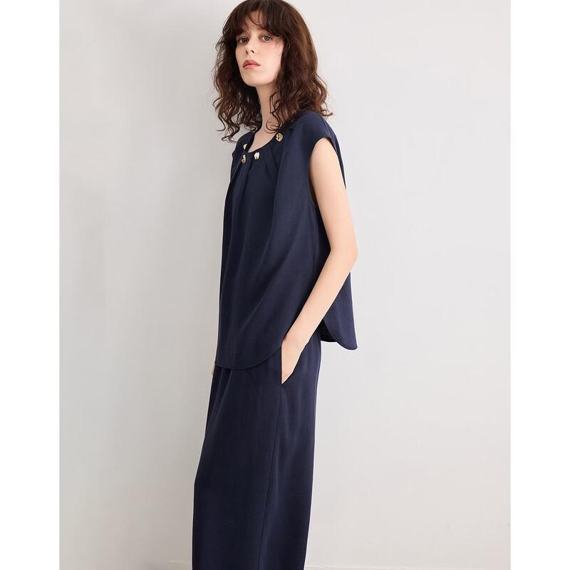 Demana Linen Lyocell Blend Two-Piece Set
