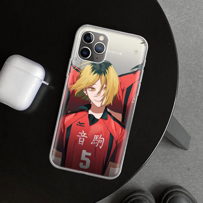 Anime Kenma Kozume Shoyo Hinata Phone Case Cover For iPhone 11 12 13 Mini 14 15 Plus 16 Pro Max 17 Air 7 8 + SE Art Customized F