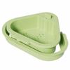 Creative Sink Strainer Basket Triangle Automatic Dumping Filter Basket  Bathroom