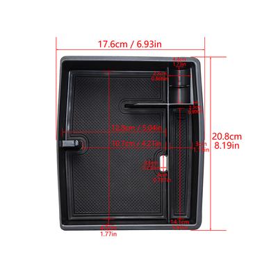 Center Console Organizer Armrest Storage Box Container Tray for Toyota Tacoma 2025 2025 Car Stowing Tidying Interor Accessories