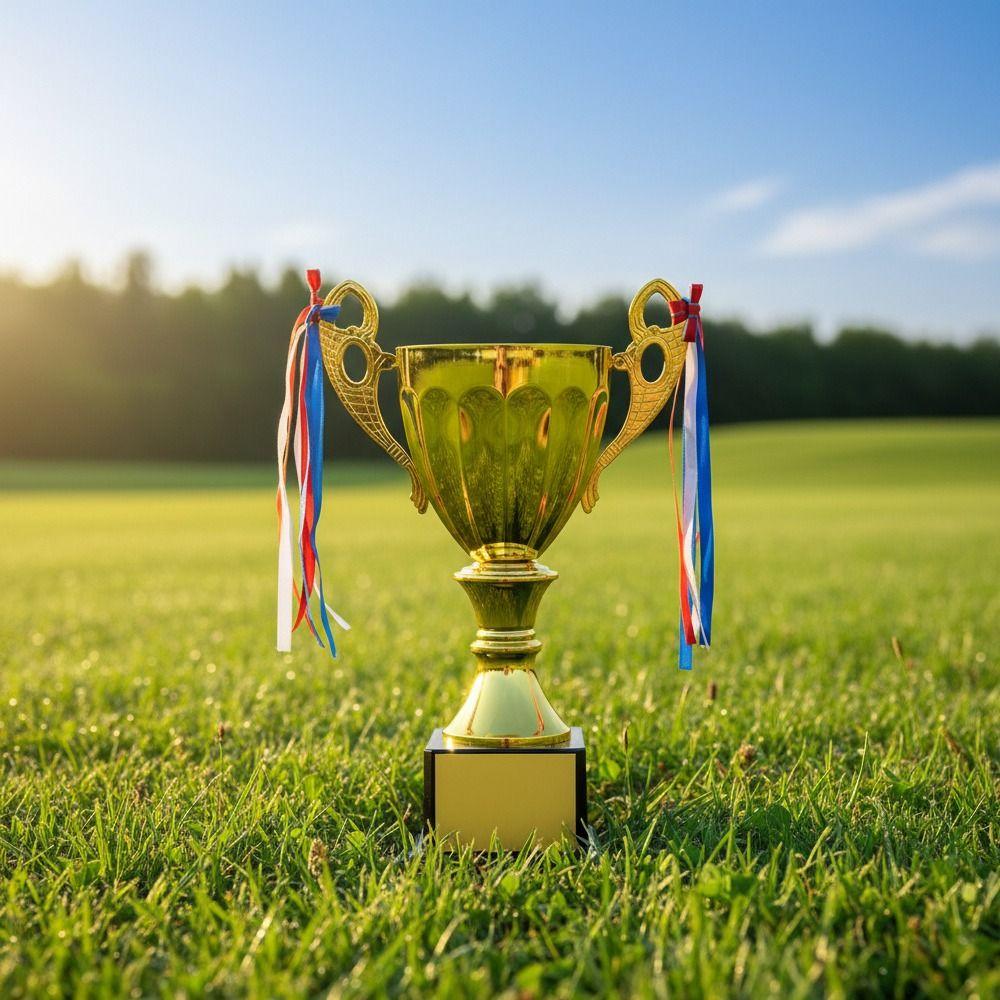 Metal Model Metal Trophy Gold Color Champion Trophy Competition Trophy  Kindergarten Sports