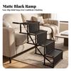 Foldable Pet Stairs Sturdy Stair Ladder Folding Dog Easy to Climb