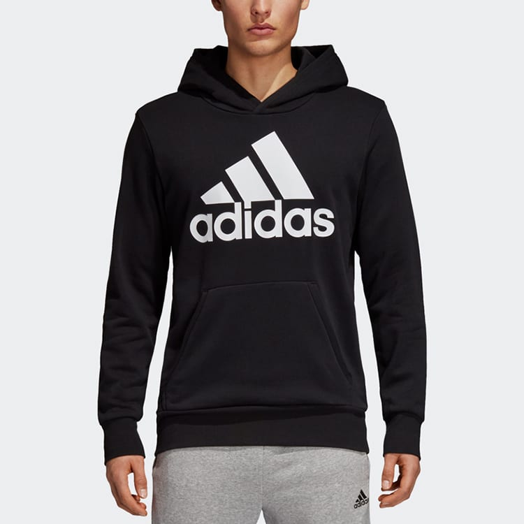 Adidas Sweatshirts Men's Black Hooded Moderate Regular CW3861