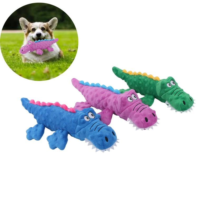 New Pet Plush Toy Crocodile Cute And Durable Perfect For Chewing 70g