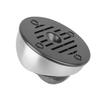 60-Minute Mechanical Kitchen Timer, Black, Stainless Steel, Chain Winding