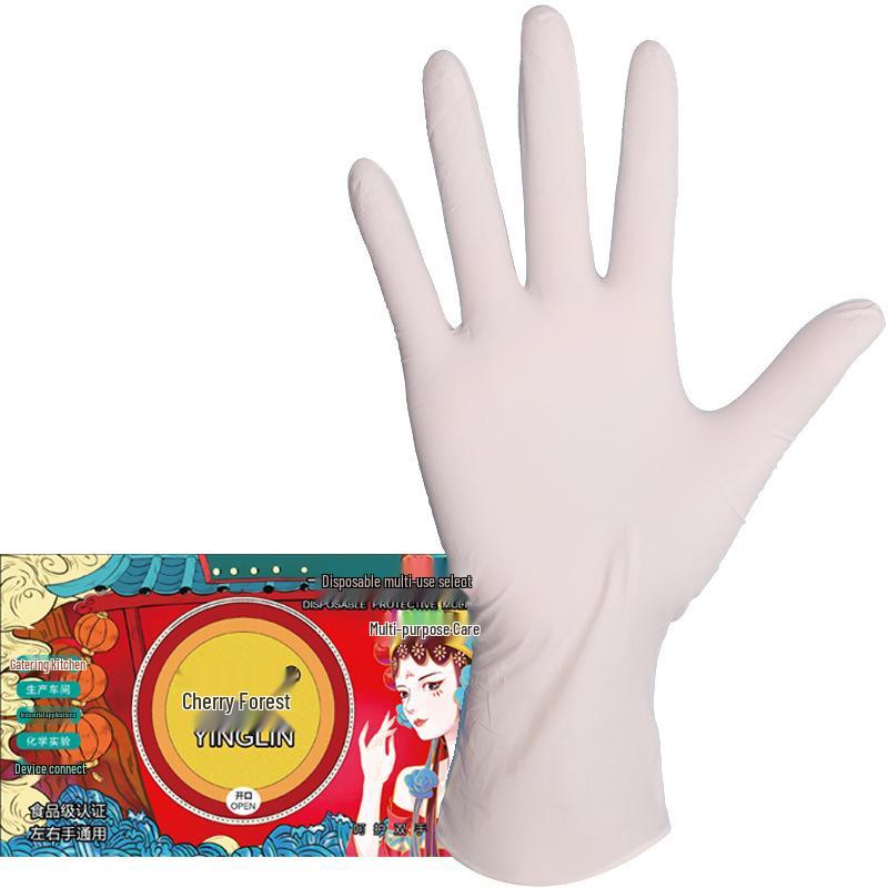 Kids' Individually Packaged Thick Disposable Latex Gloves for Painting, Cooking, and Dishwashing