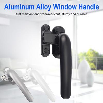 Aluminum Alloy 50 Push Window Handle Flat Open Door 7 Type Handle Professional Window Knob