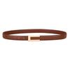 Womens Leather Belt Fashion Simple Versatile Suit Pants Genuine Cowhide Waist Strap