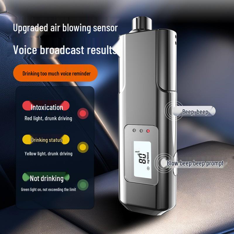 2025 Alcohol Breathalyzer - New Model Drunk Driving Tester