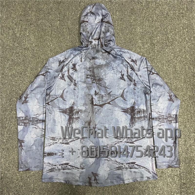 Mens Quick-Dry UV Protection Fishing Hoodie With Mesh Ventilation Outdoor Sports Cycling Running Summer Wear