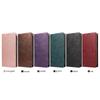 iPhone 18 Pro Max Magnetic Leather Case with Imitation Cowhide Texture and Flip Card Holder