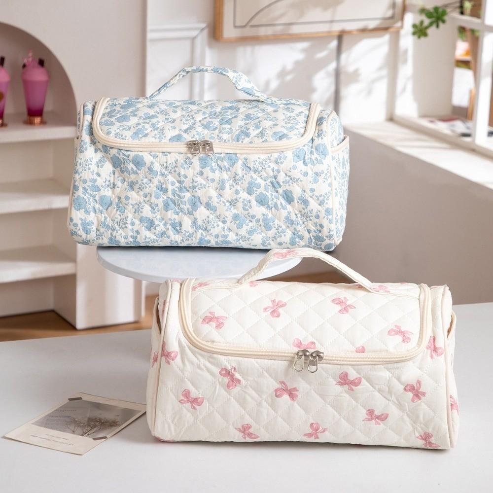 Large Capacity Travel Cosmetic Bag Shockproof Women Toilet Wash Bag Hair Care Accessories
