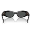 Versace Solid Design Cat Eye Sunglasses Women Sunglasses Black VE4480U