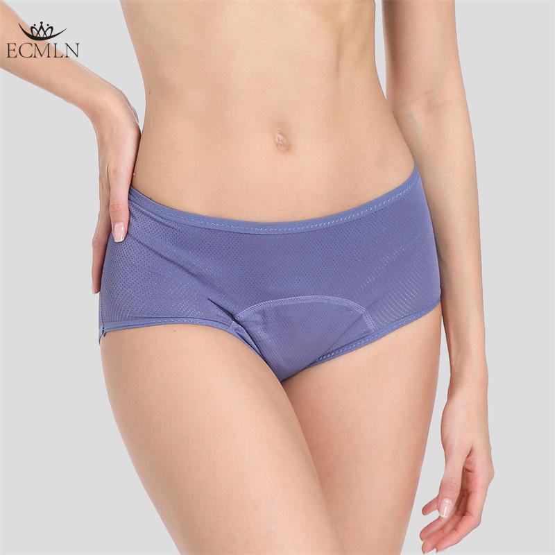 Women Menstrual Panties Leak Proof Cotton High Waist Underwear Women Briefs Period Underwear Panties