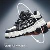 High quality Casual Sports Shoes Double Color Lace-up Men's Shoes Comfortable Thick Sole Trend Versatile Shoes