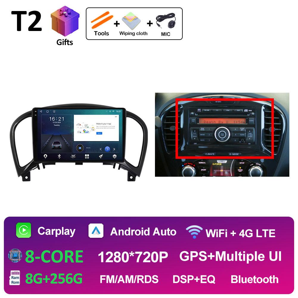 For Nissan Juke YF15 2010 2011 2012 2013 2014 Car Radio Multimedia Video Player Cooling Fan DSP Stereo GPS Navigation Autoradio