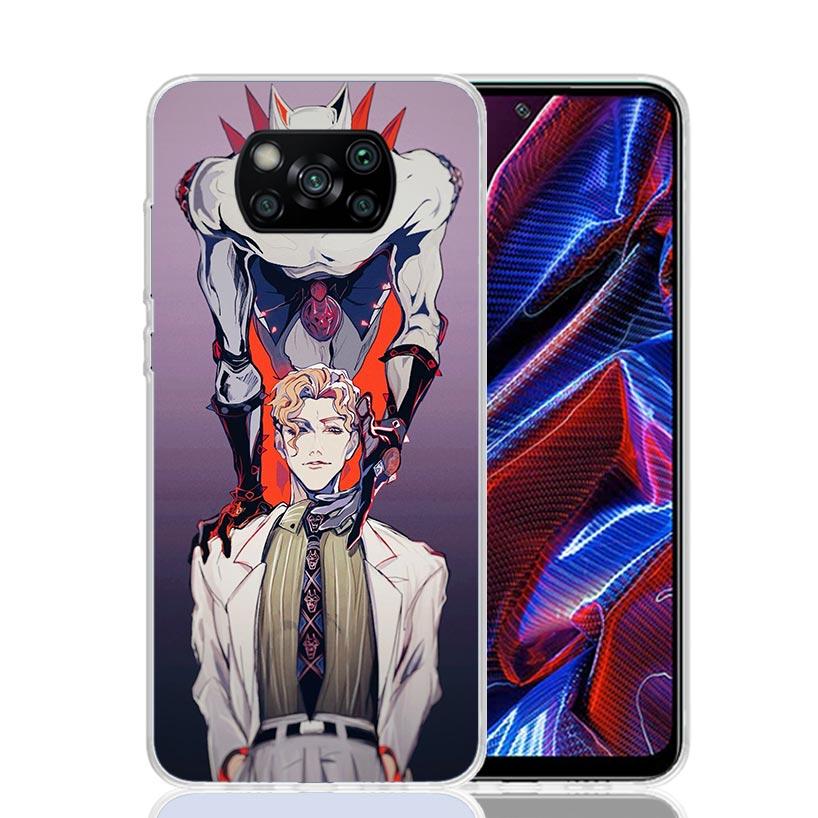Anime JoJo Killer Queen Phone Case For Xiaomi Poco X7 X6 X5 Pro F7 Ultra Redmi 15C 15 13 13C 12 12C 10 10A 10C 9 9A 9C 9T Cover