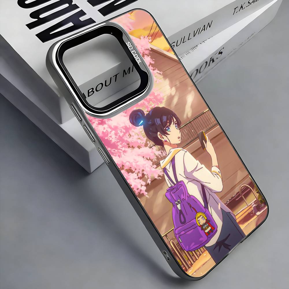 Anime Z-Zenshu Phone Case For iPhone 17,16,15,14,13,12,11 Plus,Pro Max,Colored Silver Phone Case