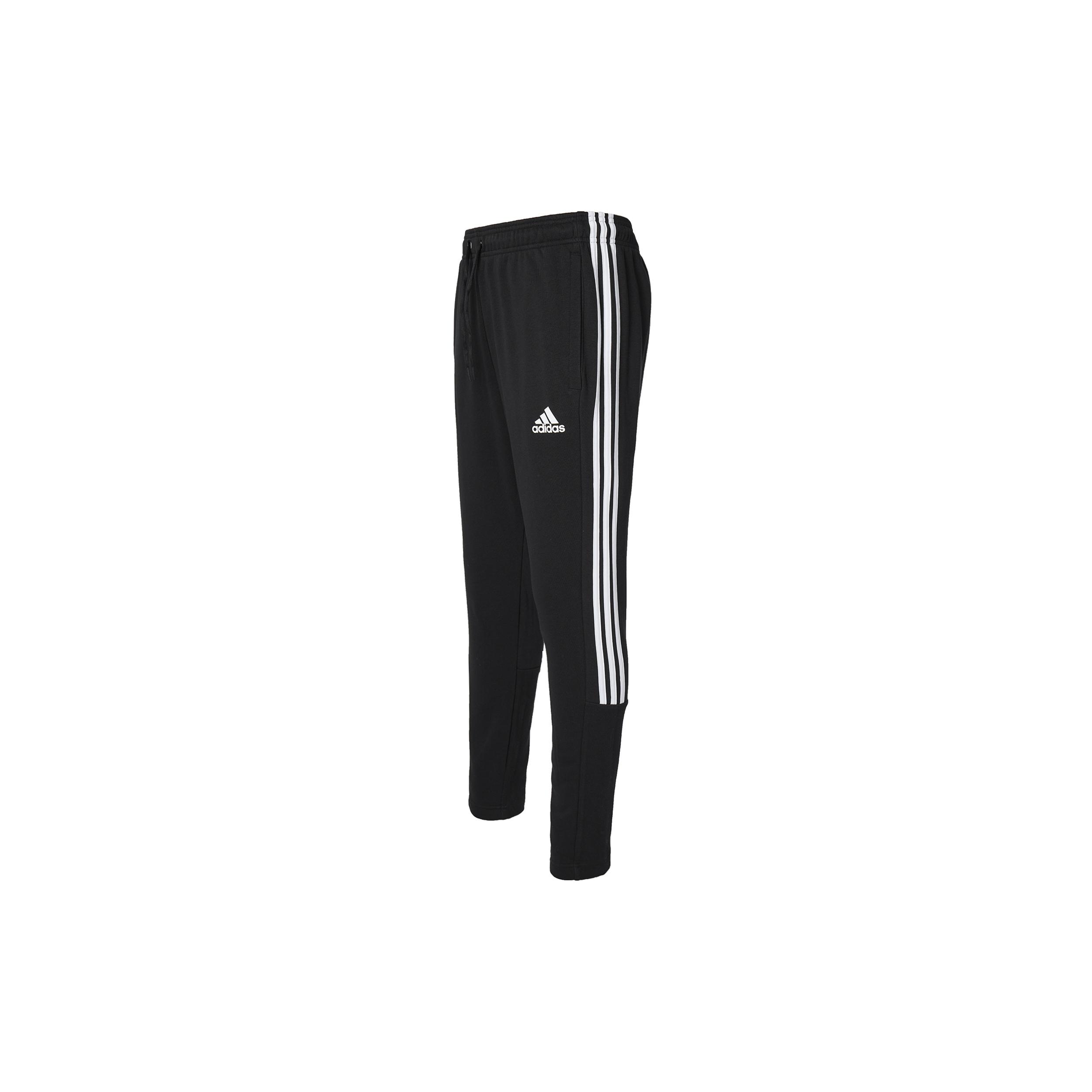 adidas Stripe Printing Training Sports Long Pants Black Men s DT9901 S