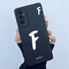 For Samsung Galaxy M13 4G M23 F23 Buddy 2 5G Cover Case Initial Letter Silicone Soft Phone Bumper for Samsung SM-M135F Casing