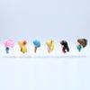 6PCS Anime Sailor MoonFigure Kimono Cartoon Figuarts Mini Kaiou Michiru Tomoe Hotaru Meiou Setsuna Playthings For Girls Model Dolls