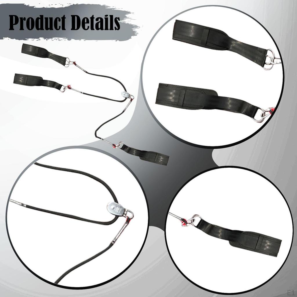 Short Track Speed Skating Belt Traction Strap Training Assist Band for Practice
