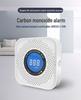 Zasilany bateryjnie wewnętrzny detektor tlenku węgla i gazu
