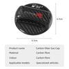 APP1 Car Logo Fuel Tank Cap Real Carbon Fibre Fuel Tank Cover Accessories For Honda TypeR Accord Civic CRV Jazz Fit HRV Vezel Odyssey