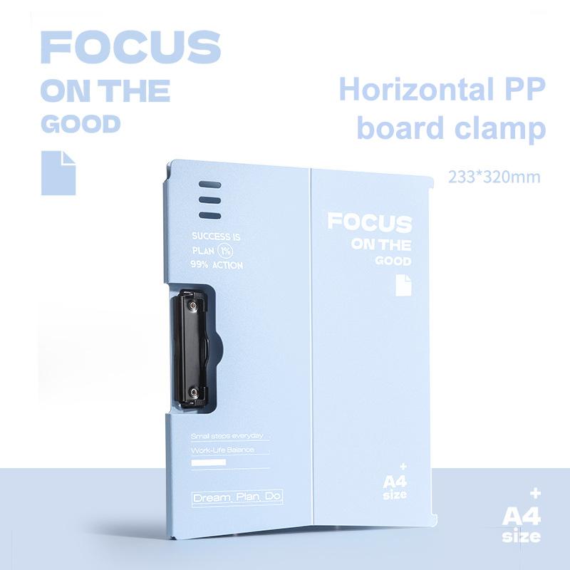 

Multifunctional Dual-Use Verhical Plate Clamp Verhical Multifunction Clipboard Memo Clip Board Students темно-синий