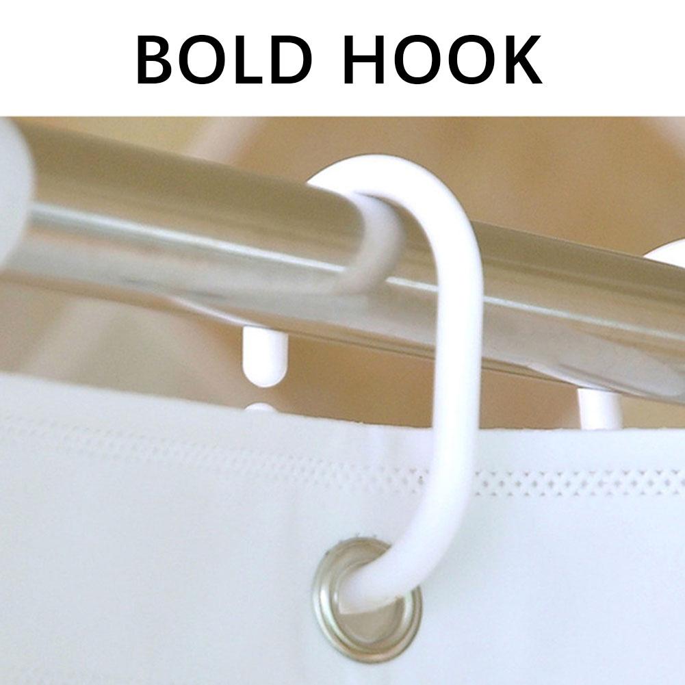 Shower Curtain Liner PEVA Square Shower Liner Plastic Waterproof Shower Curtains with Holes Modern Bathroom Partition Curtain