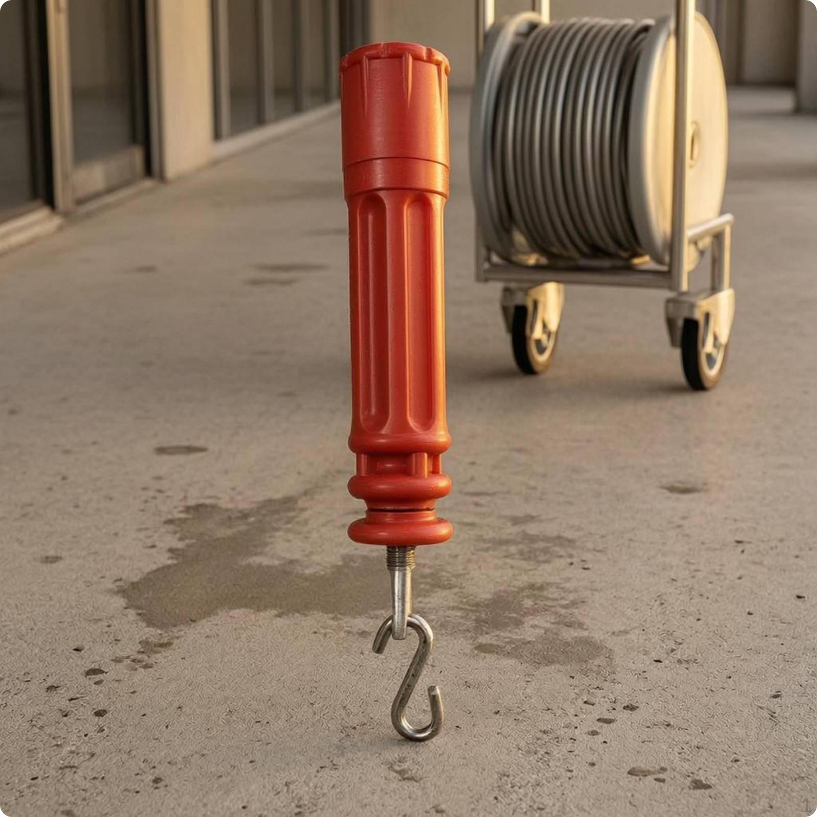 Swimming Pool Lane Line Tightener Tightening Tensioner Cylindrical Metal Hook