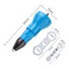 Electric Conversion Rivet Gun with Blue Core and Black Cap Upgrade