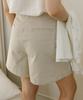 KNOWING Cotton Blending Half Pants (Beige)