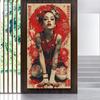Vintage Japanese Art Geisha Samurai Poster Prints For Living Room Home Decor Sexy Woman And Warrior Canvas Painting Wall Art