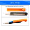 Spannungsdetektor Stift mit visueller LED-Warnung und akustischer Warnung AC-Spannungstester-Werkzeug Sicher und praktisch für Zuhause