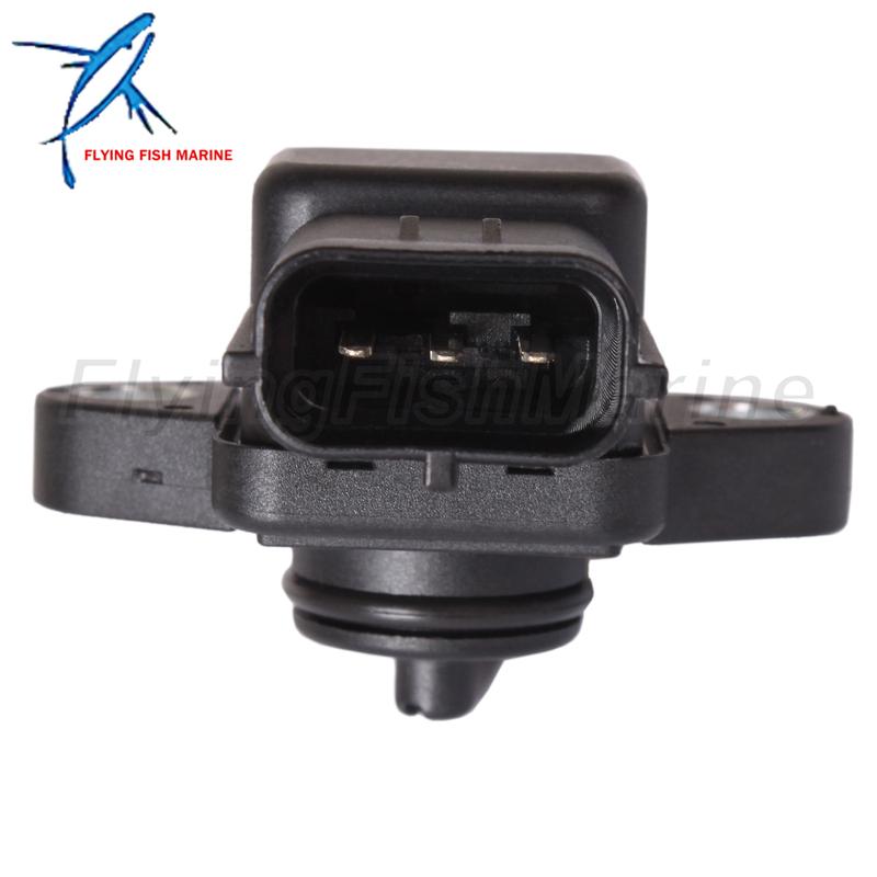 Outboard Motor 68V-82380-00 Intake Air Pressure Sensor for Yamaha 115HP 200HP 225HP / 880885T for Mercury Mariner