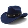 Popular light and hot-selling western cowboy hat star belt accessories classic jazz hat
