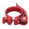 Bike Seatpost Clamp Professional 34.9mm Aluminum Alloy Lightweight High Strength CNC Machined Quick Release   Seatpost Clamp