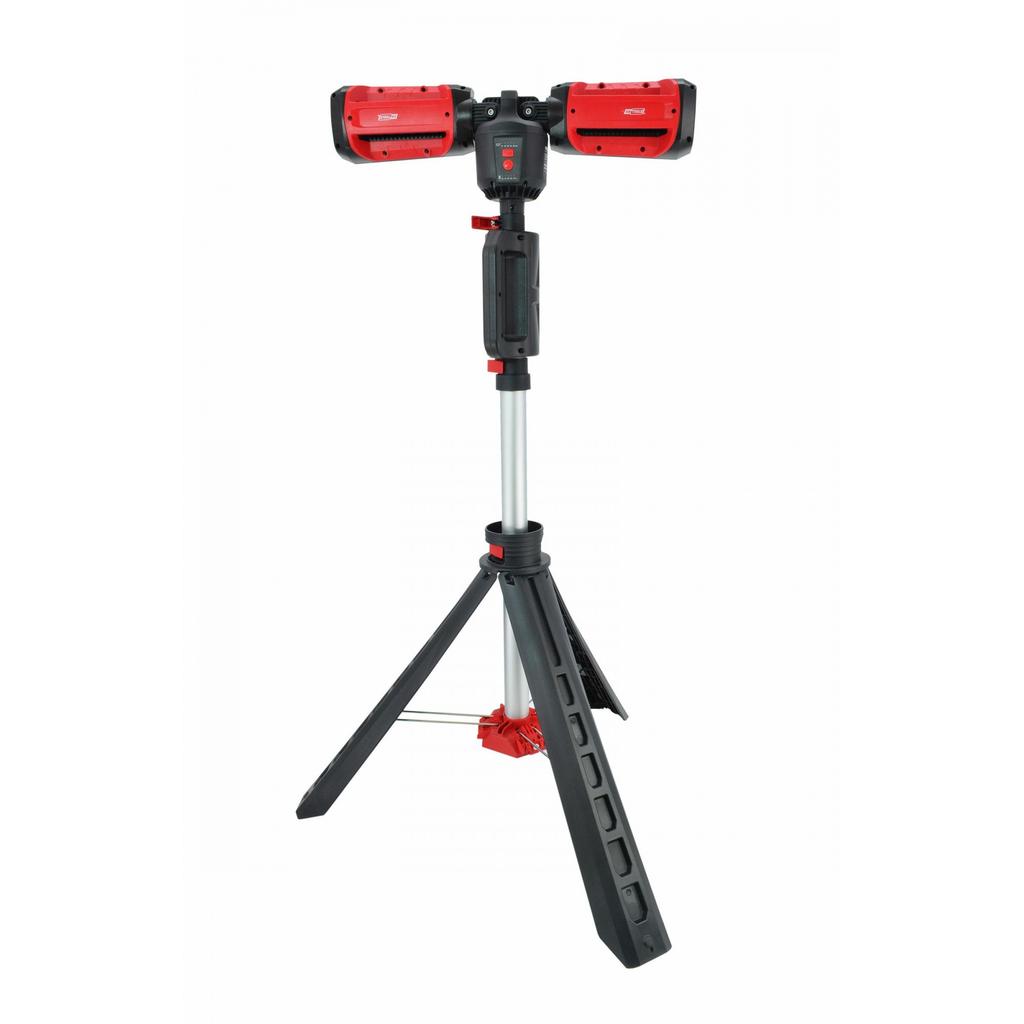 Awtools Reflektor Przenośny Akumulatorowy Tween Head 14,8V 6000Lm Black Line
