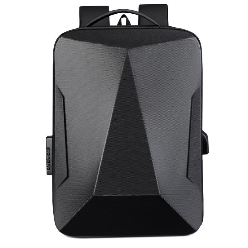 Men's Large Capacity Hard Shell Business & Student Laptop Backpack