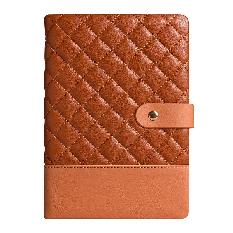 Premium A5 Soft Leather Planner for Business Meetings