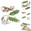 Exquisite Pvc Insect Figures Collection Including Leaf Mantis Stick Insect And Dead Leaf Mantis