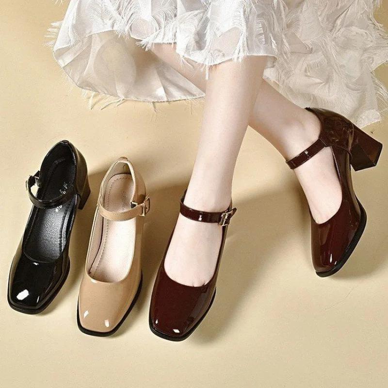 Fashion 2025Shoes For Women Comfortable And Elegant With Medium Heels Woman Pumps Luxury Women's Hot Trendy Stylish A Non Slip Offer On