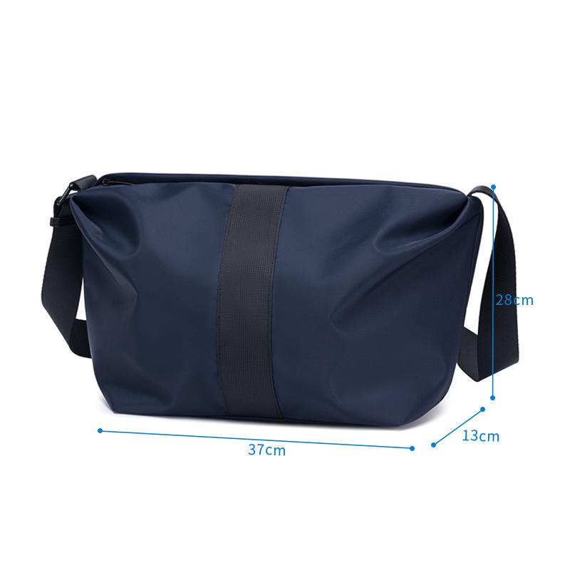 Men'S Crossbody Bag Fashion Bag Commuter Men'S Shoulder Backpack Horizontal Men'S Casual Bag