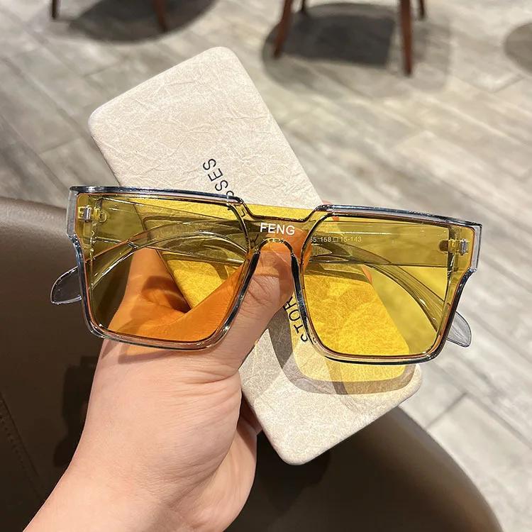Sunglasses for Women Oversize Sun Glasses Gradient Plastic Vintage Brand Designer Female Sun Glasses Uv400 Eyewear