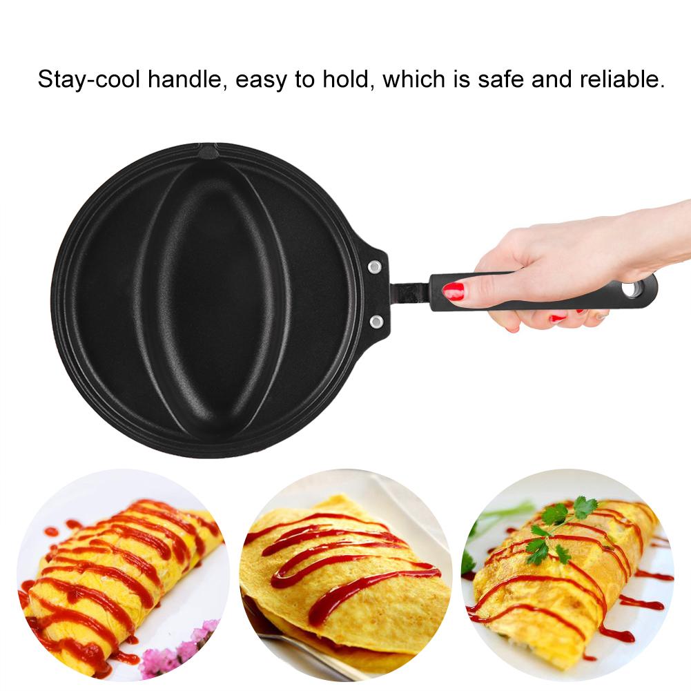 Non Stick Frying Pan Omelette Pan With Mold For Omelet Rice Making