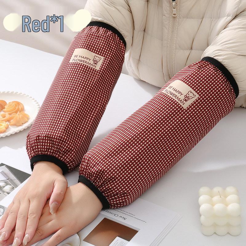 Women's Autumn/Winter Protective Arm Sleeves - Office Work Long Cuff Stain Guard