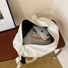 Minimalist Large Capacity Canvas Messenger Bag For Daily Commute And Street Style
